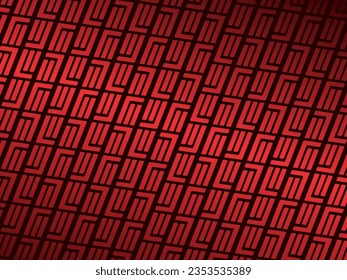 Dark red abstract background with modern concept. Vector horizontal template for digital lux business banner, contemporary formal invitation, luxury voucher, prestigious gift certificate.