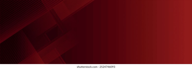 Dark red abstract background with modern corporate technology concept presentation or banner design. Vector illustration.eps10
