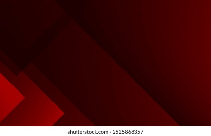 Fondo abstracto rojo oscuro para el diseño de la presentación. Vector Eps10