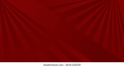 Dark red abstract background with shiny geometric shapes. Modern blue gradient circle. Dynamic shape. Minimal geometric design. Futuristic concept
