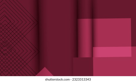 dark red abstract background with squares