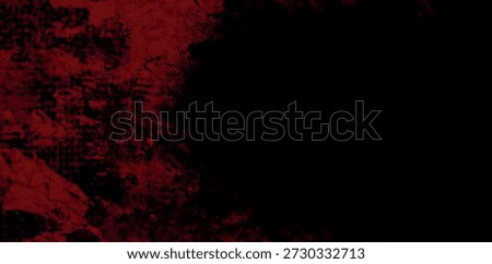 Dark red abstract grunge background with distressed texture and shadow. Suitable for dramatic, horror, and artistic design concepts.