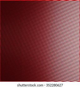 Dark red Abstract light lamps background for Technology computer graphic website internet and business. Screen on stage.Vector illustration.Spot Effect. neon.point, platform. pixel
