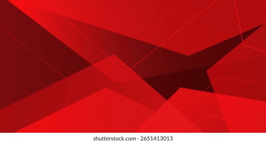 Dark red abstract modern background. Vector illustration
