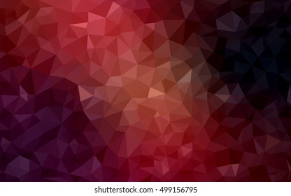 Dark red abstract mosaic background. Glitter abstract illustration with an elegant design. Brand-new design for your business.