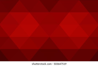 Dark red abstract mosaic background. Colorful abstract illustration with gradient. Brand-new style for your business design.