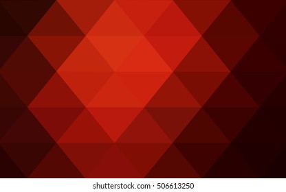 Dark red abstract mosaic background. Glitter abstract illustration with an elegant design. Brand-new design for your business.