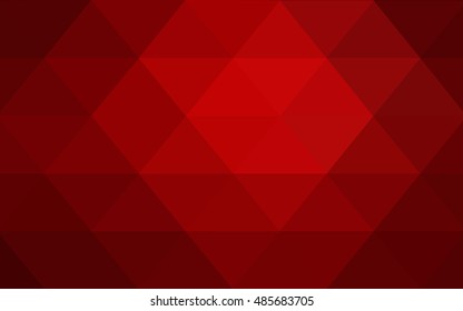 Dark red abstract mosaic template. Glitter abstract illustration with an elegant design. A completely new template for your business design.