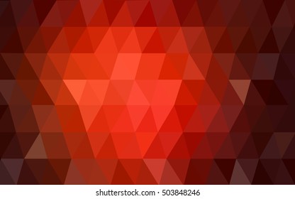 Dark red abstract mosaic template. Shining colored illustration in a brand-new style. Brand-new style for your business design.