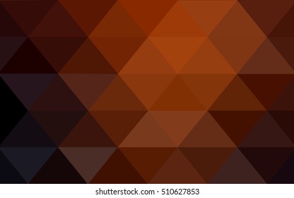 Dark red abstract mosaic template. Brand-new colored illustration in blurry style with gradient. A completely new design for your business.
