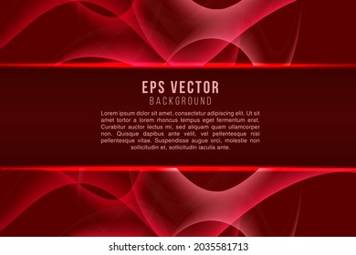 Dark red abstract text background vector with gradient shiny glow effect. can use for poster, banner, flyer, pamphlet, leaflet, brochure, catalog, web, site, website, presentation, book cover