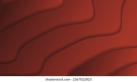 Dark red abstract wave modern luxury texture background for brochure flyer banner template design