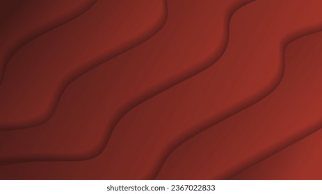 Dark red abstract wave modern luxury texture background for brochure flyer banner template design