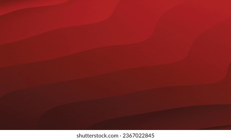 Dark red abstract wave modern luxury texture background for brochure flyer banner template design