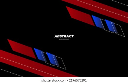 fondo rojo oscuro con forma cuadrada abstracta, concepto dinámico y banner. fondo rojo. fondo abstracto o fondo de pantalla. un entorno futurista o moderno. fondo de pantalla rojo oscuro. ilustración vectorial.