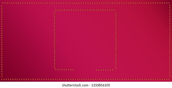 Dark Red background abstract vector design with geometric pattern.