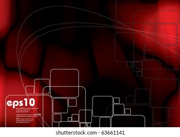 Dark red background with color gradient for brochure