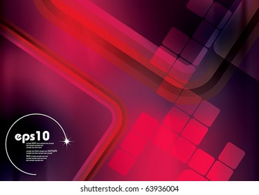 Dark red background with color gradient for brochure