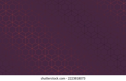 Dark red background with geomatric pattern