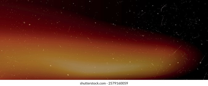 A dark red background with a gradient effect, featuring a textured, speckled pattern. The background is red with a cosmic, starry feel. Light leak background vector. Orange background.