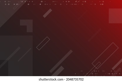 
fondo rojo oscuro, vector de ilustración abstracta al azar minimalista para logotipo, tarjeta, banner, web e impresión.
