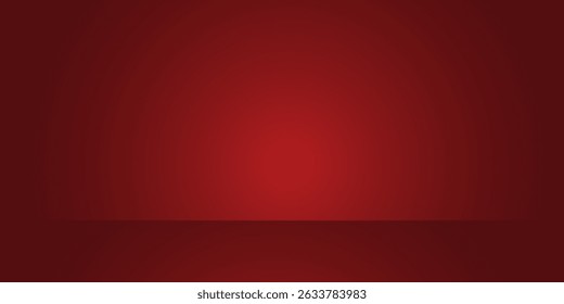 Dark red background with subtle highlight effect. The spotlight creates a gradation from bright red in the center to dark red at the edges. The background has a bit of a rough texture.