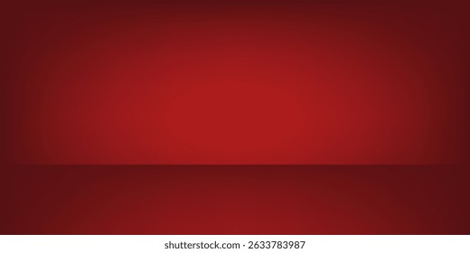 Dark red background with subtle highlight effect. The spotlight creates a gradation from bright red in the center to dark red at the edges. The background has a bit of a rough texture.