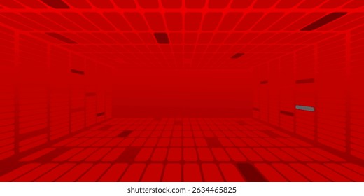 Dark red background with subtle highlight effect. The spotlight creates a gradation from bright red in the center to dark red at the edges. The background has a bit of a rough texture.
