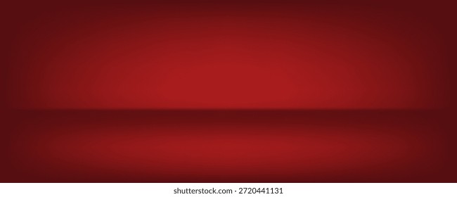 Fondo rojo oscuro con sutil efecto de resaltado. El foco crea una gradación de rojo brillante en el centro a rojo oscuro en los bordes. 