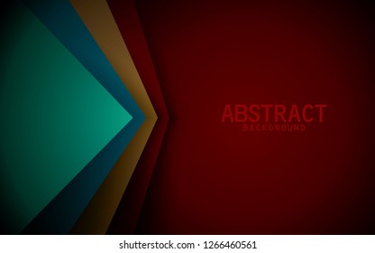 Dark red background vector colorful  overlap layer