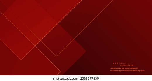 dark red  background vector overlap layer on blank space for background design. Simple and modern style.eps10 vector