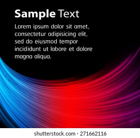 Dark red blue purple Light Abstract Technology background for computer graphic website internet. text box. Brochure. card. banner. label. black background.
