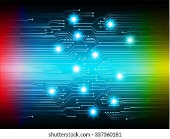 dark red blue yellow Light Abstract Technology background for computer graphic website internet and business. circuit. vector illustration. abstract. infographics. motion move blur.neon. Spark
