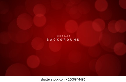 dark red bokeh background, red light blured banner concept