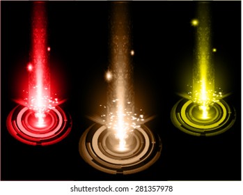 Dark red brown yellow light Abstract background. dark red color Light Abstract Technology background for computer graphic website internet and business. circuit. illustration. infographics. ray