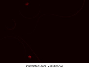Dark Red Circle Geometric Background with Copy Space Area, suitable for wallpaper, presentation slides, home page, banners, websites, and book covers.
