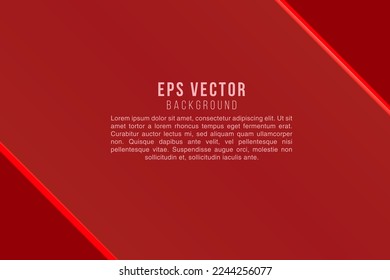 Fondo de color rojo oscuro de fondo de arte abstracto vector geométrico
