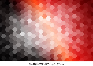 dark red color hexagon background. vector illustration. for design, wallpaper, brochure