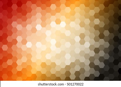 dark red color hexagon background. vector illustration. for design, wallpaper, brochure