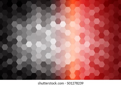 dark red color hexagon background. vector illustration. for design, wallpaper, brochure
