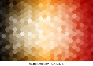 dark red color hexagon background. vector illustration. for design, wallpaper, brochure