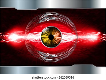 dark red color Light Abstract Technology background for computer graphic website internet and business. circuit. silver background. text box. label. card. orange eye.