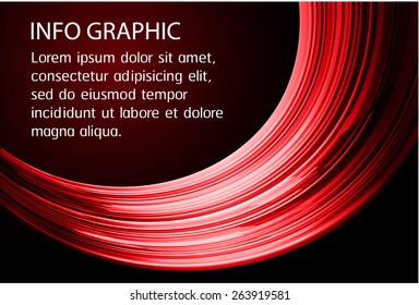 Dark red color Light Abstract Technology background for computer graphic website internet and business. text box. Brochure. card. wave. banner. label. curve