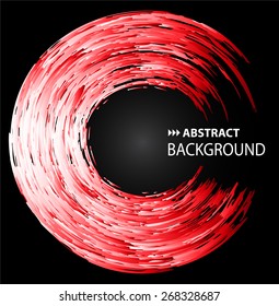 Dark red color Light Abstract Technology background for computer graphic website internet. black background. circuit. Brochure. text box. banner. card.