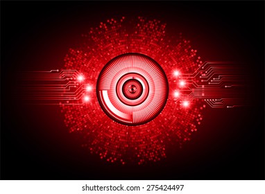 dark red color Light Abstract Technology background for computer graphic website internet and business. circuit. vector illustration. pixel. mosaic. table. infographics. eye. eyeball.