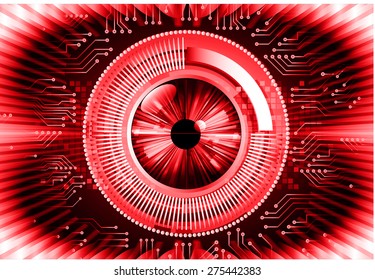 dark red color Light Abstract Technology background for computer graphic website internet and business. circuit. vector illustration. infographics. pixel. mosaic. table.  eye. eyeball.