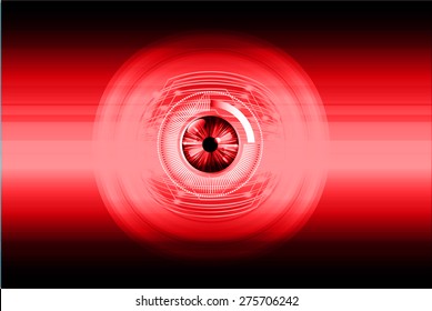 dark red color Light Abstract Technology background for computer graphic website internet and business. circuit. vector illustration. pixel. mosaic. table. infographics. eye. eyeball.