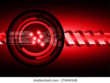 Dark red color Light Abstract Technology background for computer graphic website internet. circuit. infographics. star