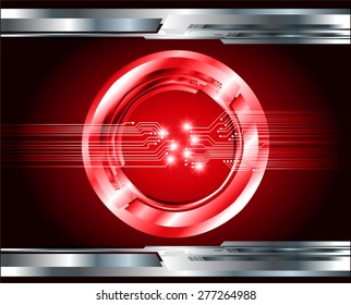 Dark red color Light Abstract Technology background for computer graphic website internet. circuit. infographics. silver