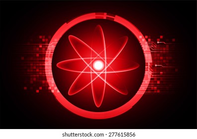 dark red color Light Abstract Technology background for computer graphic website internet and business. circuit. vector illustration. silver. infographics. molecule atom electron